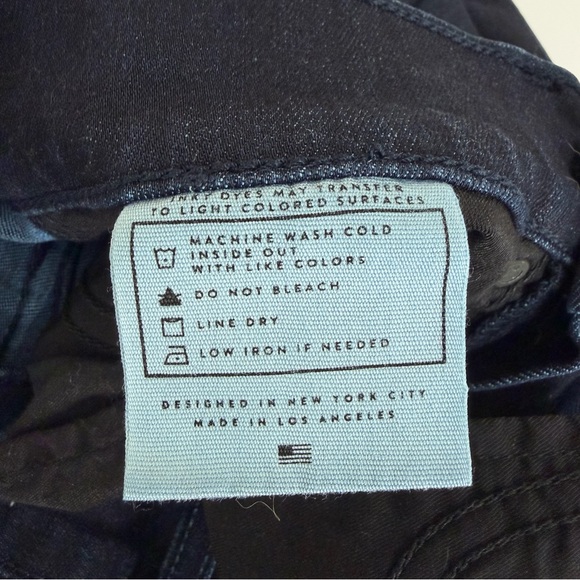 AYR Women's The Hi-Rise Skinny Dark Blue Jeans Size 26x26 - Picture 5 of 11